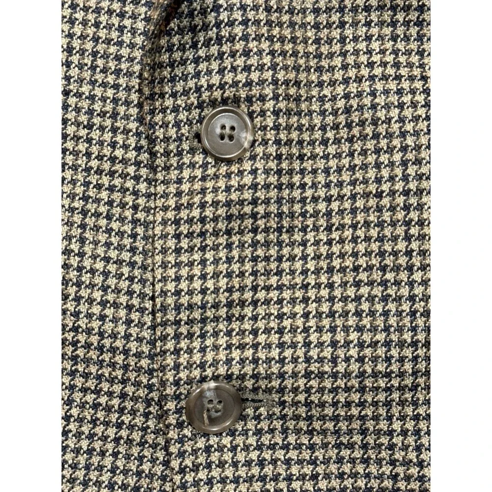 Houndstooth Silk Wool Luxury‎ Sport Coat 42R – Tailors Row Deansgate
